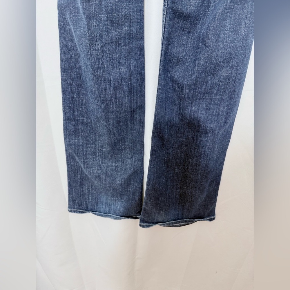 Hudson Bootcut Low Rise Jeans With Double Button Closure And Flap Back Pockets - Picture 8 of 15